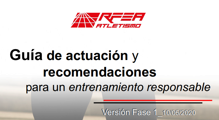 Recomendaciones RFEA Fase 1